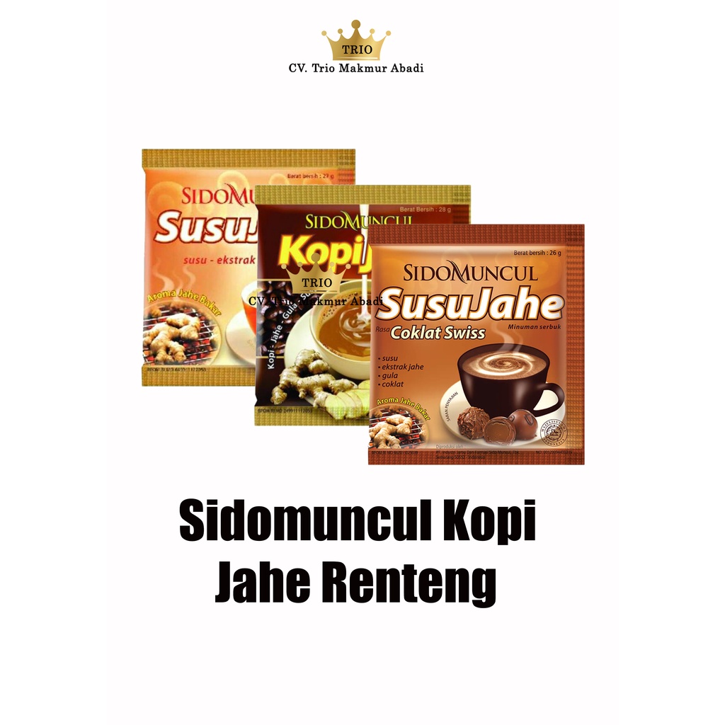 

Sidomuncul Kopi Jahe Renteng