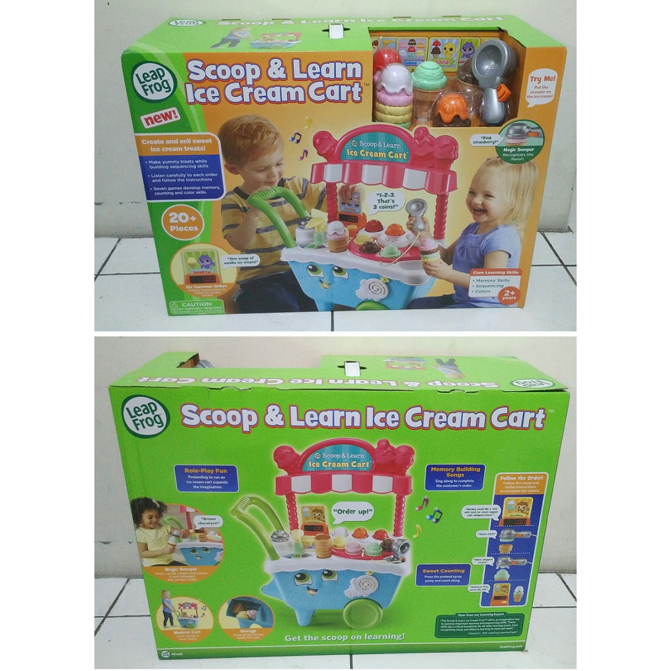leapfrog scoop and learn ice cream truck