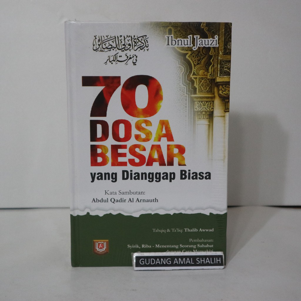 BISA CUSTOM CETAK NAMA - 70 Dosa Besar Yang Dianggap Biasa - Pustaka Azzam