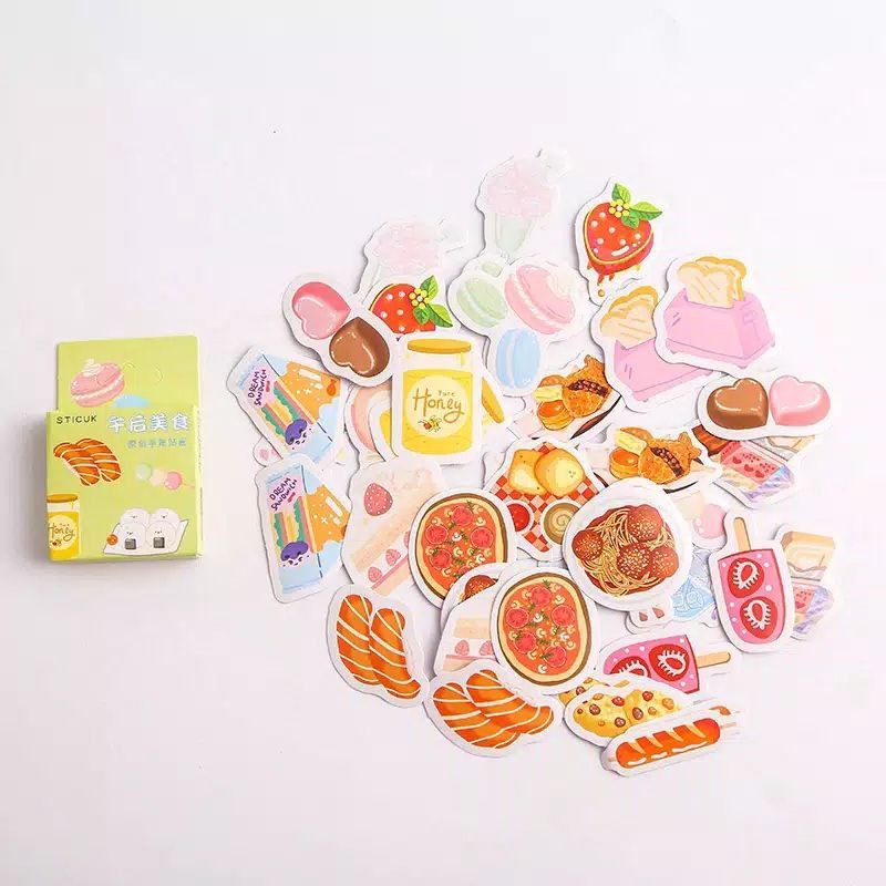 

Food Sushi sticker untuk jurnal bujo diary scrapbook