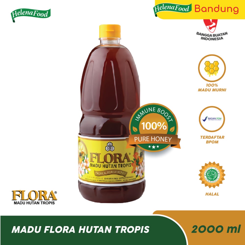 

Flora Tropis 2000 ml Madu Murni Asli Hutan Tropis