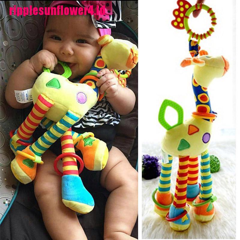 Mainan Rattle Genggam Bayi Bentuk Jerapah