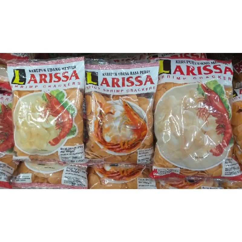 

KZ - larissa kerupuk udang ori & pedas 250g & 500g