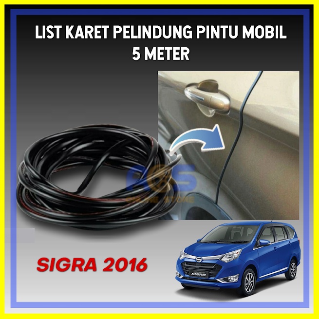LIST KARET PELINDUNG PINTU MOBIL SIGRA 2016