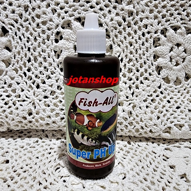 Fish All Super PH UP obat ikan Menaikkan meningkatkan PH Air Aquarium Kolam Ikan 100ml 100 ml