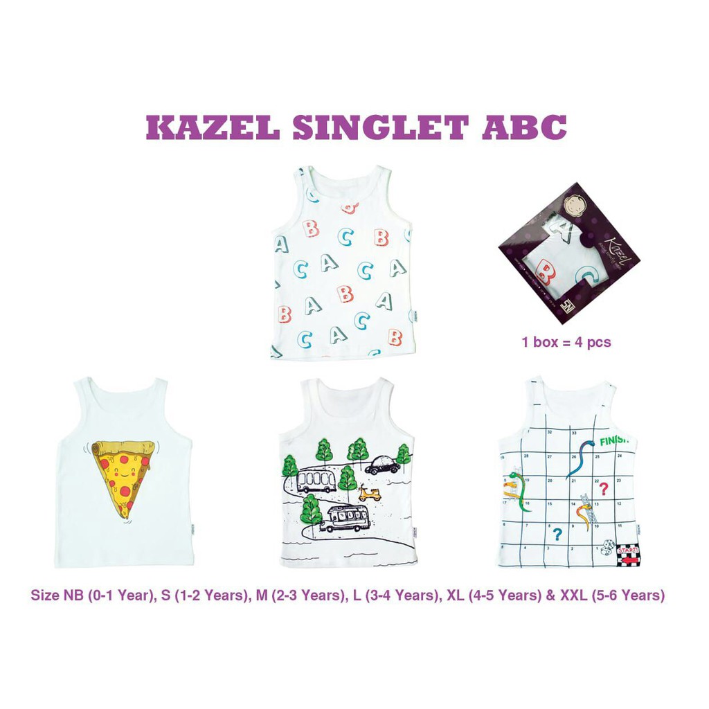 Kazel - Singlet ABC