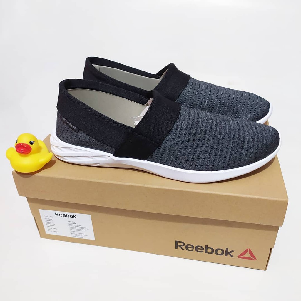 Reebok Wmns Astroride Slip On Black Grey Original