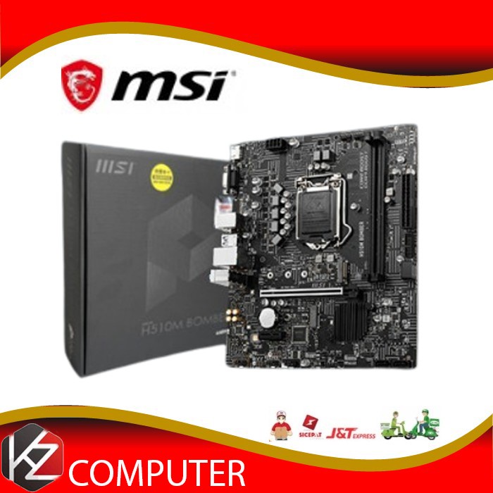 MSI H510M BOMBER - Intel Motherboard LGA1200