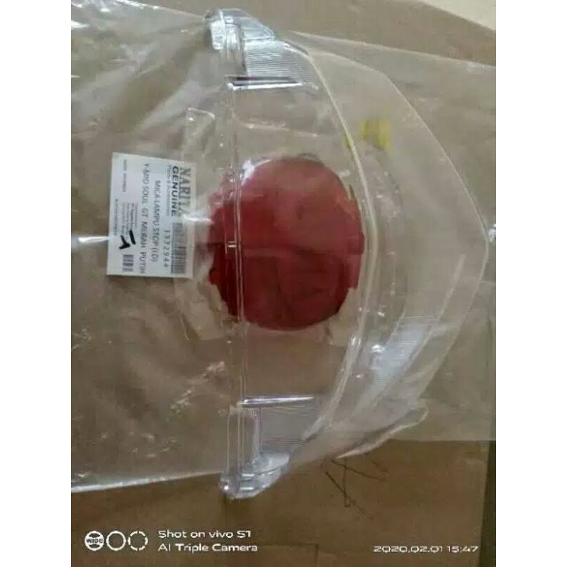 kaca mika lampu belakang yamaha mio soul gt 125