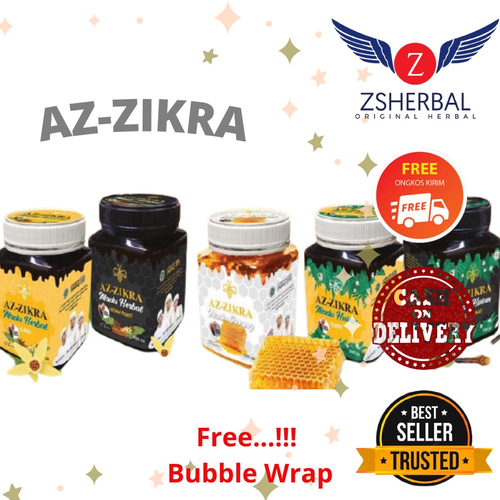

MADU AZ-ZIKRA | MADU SARANG - MADU HERBAL - MADU HUTAN @500GRAM ORIGINAL 100%