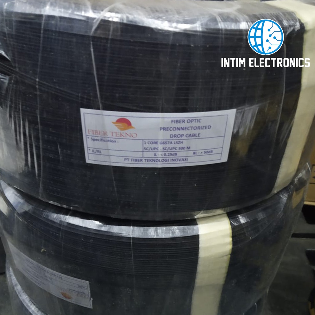 Fiber Tekno Precon Fiber Optic Cable 1 Core 3 Seling 500M