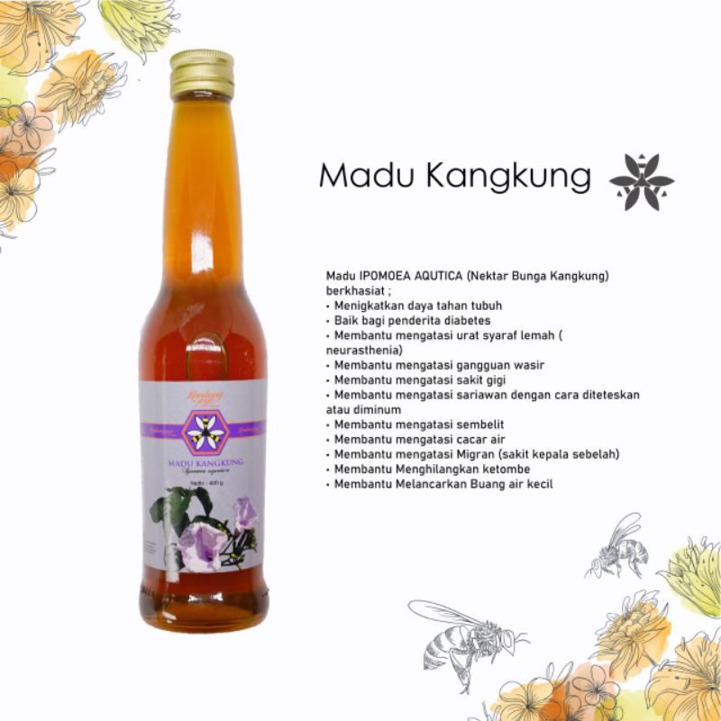

Madu IPOMOEA AQUTICA Kembang Joyo 400mL