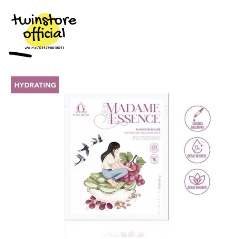 Madame Gie Madame Essence Blanket Mask - Skincare Masker