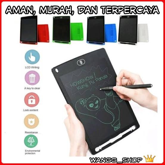 WRITING LCD TABLET MULTIFUNGSI 8.5&quot; / PAPAN TULIS LCD MULTIFUNGSI 8.5&quot;