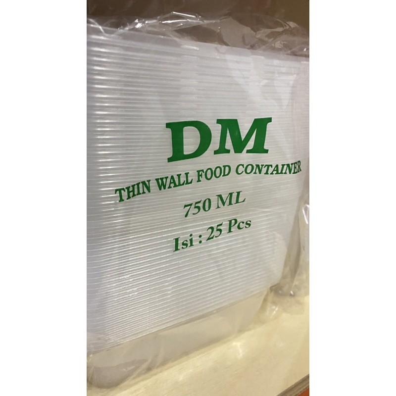 THINWALL / KOTAK DM 750ML