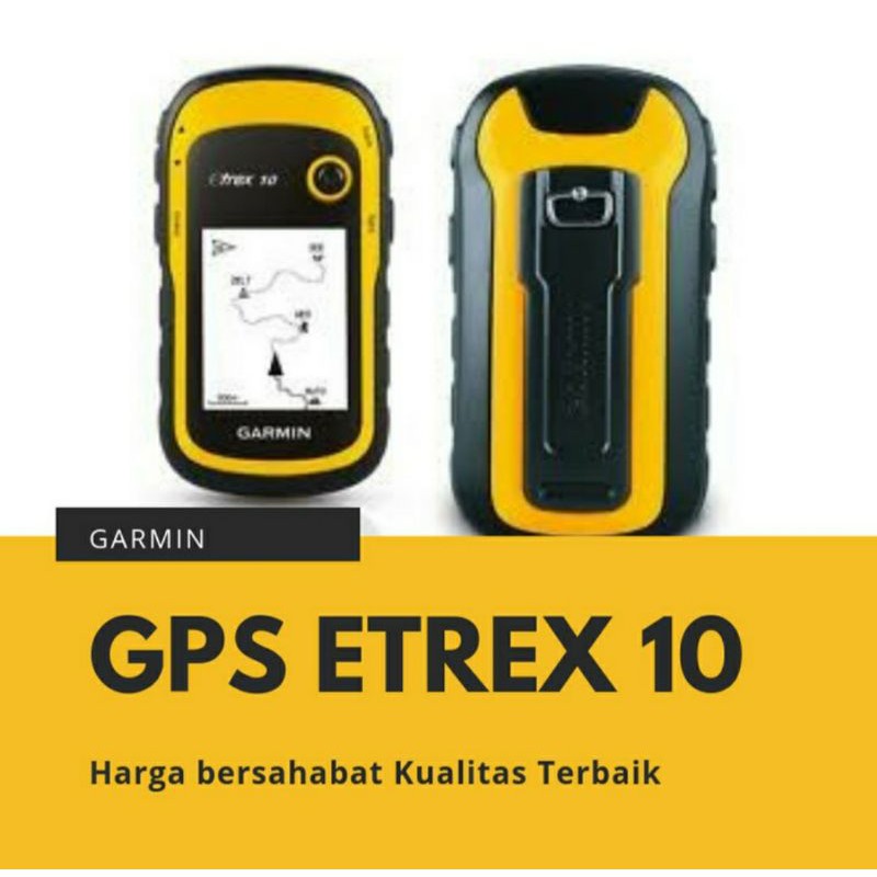 Garmin GPS Etrex 10 Alat Survey Bahasa Indonesia