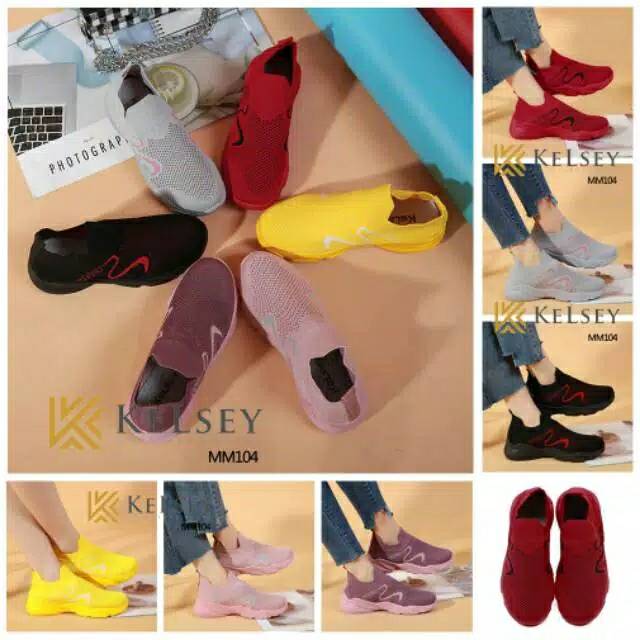 Sepatu wanita KELSEY MM104/model Slip-On