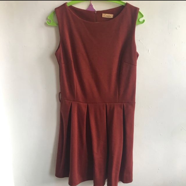 preloved dress red