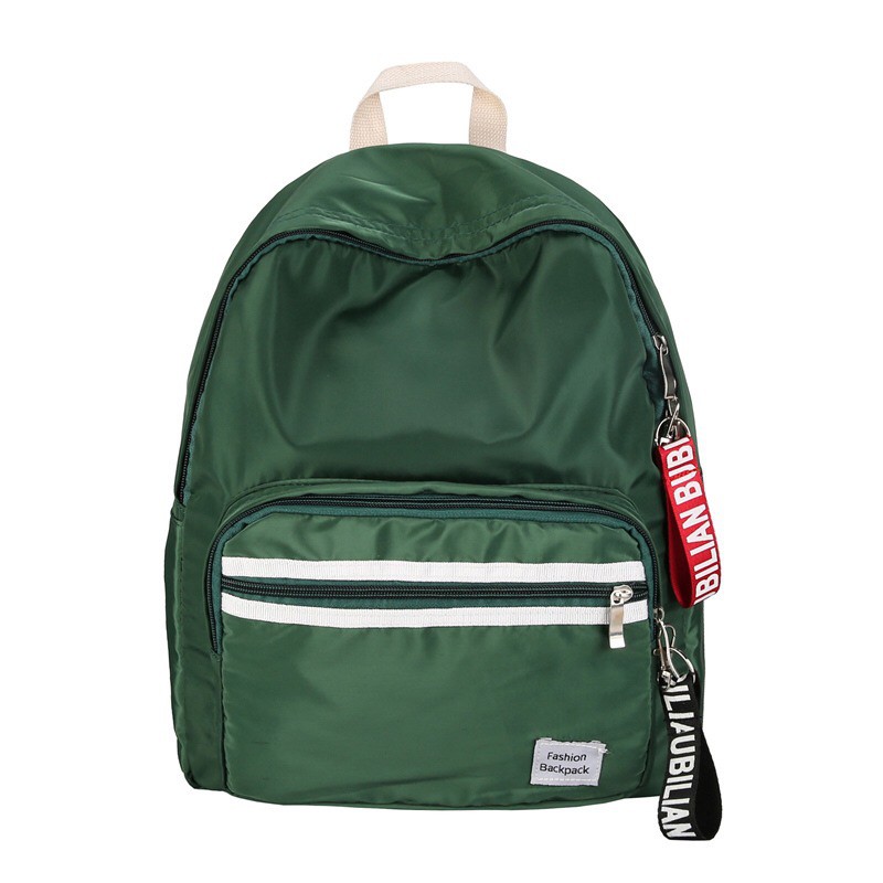 Unisex Korean Style Backpack Gusion / tas ransel wanita Nilon Tas sekolah remaja tumbrl ulzzang