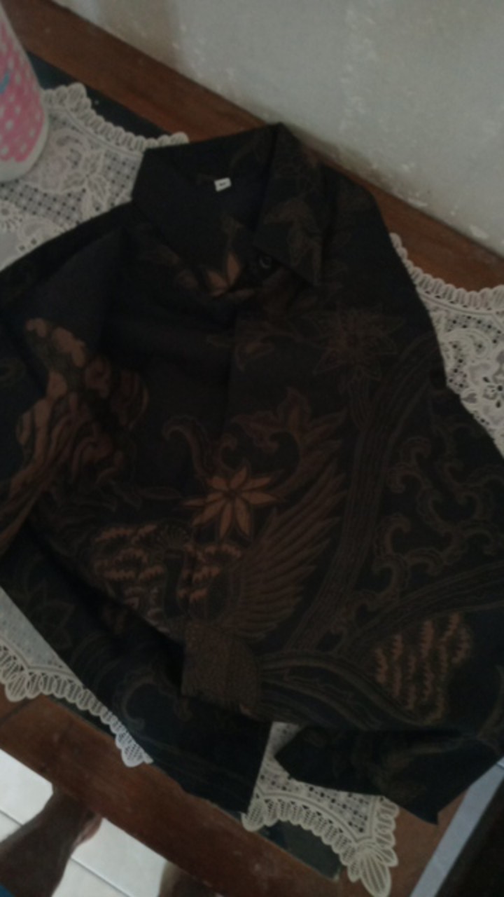 Peksi Seling Kemeja Batik Pria Lengan Panjang Full Furing By Batik Florist