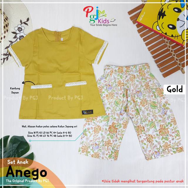 Set anak anego by pgj kids