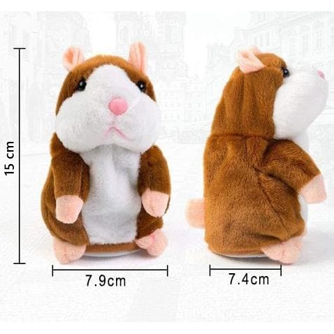 Hamster Interactive Plush / Mainan Kucing Boneka Hamster