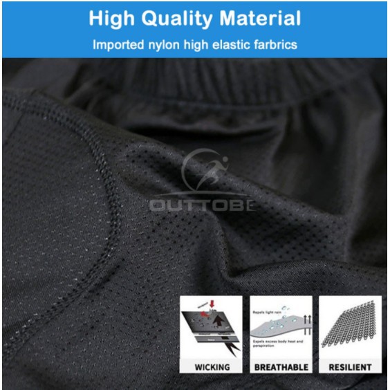 Celana Dalam Sepeda Padding Busa Gel Empuk 3D Pria Wanita Cycling Sport Underwear