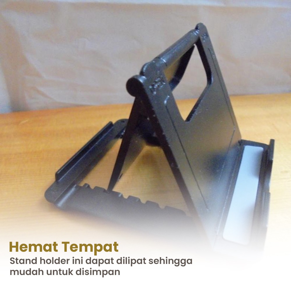 Stand Holder HP Handphone Universal Bahan ABS Anti Slip