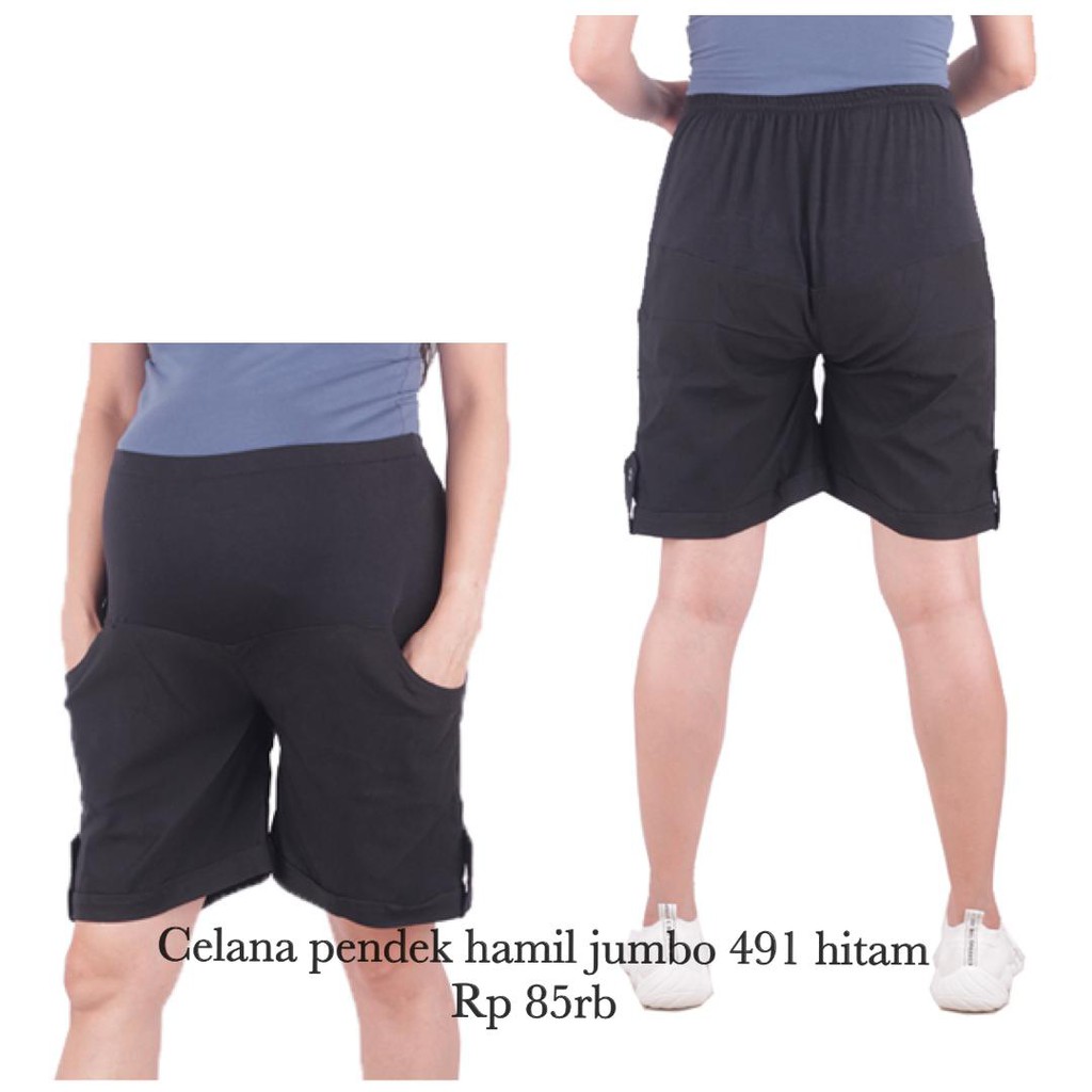 Celana Hamil  491 Hitam