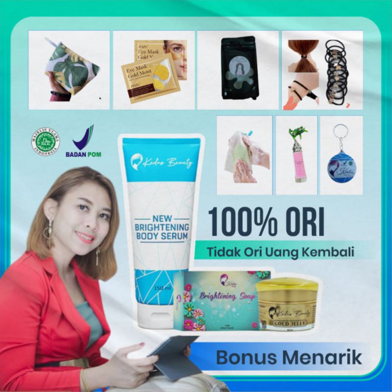 Kedas Beauty Original BPOM Kedas Beauty Sepaket Gold Jelly Kedas Beauty Paket Kedas Beauty
