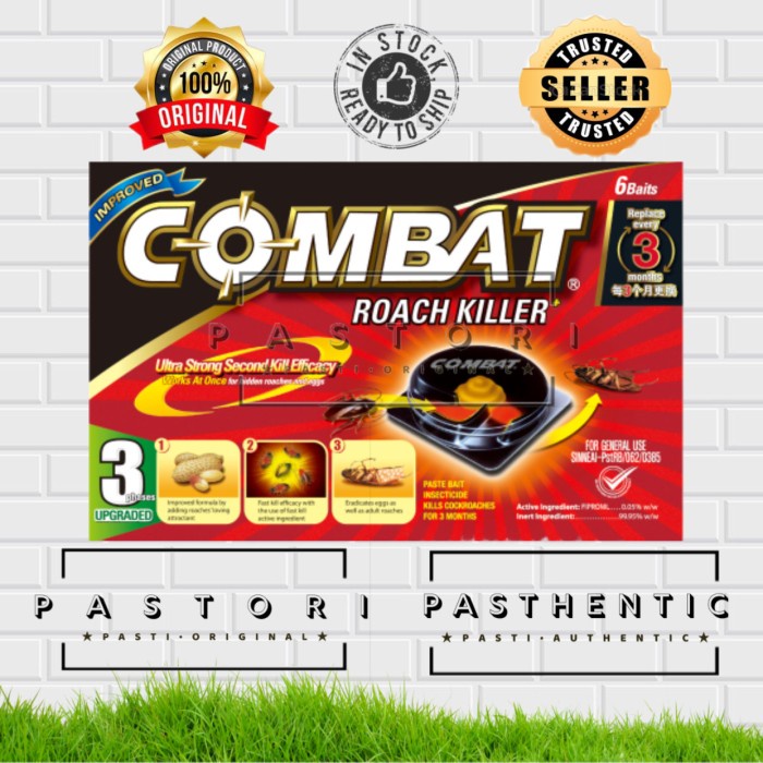 COMBAT ROACH KILLER - COMBAT PEMBASMI KECOA
