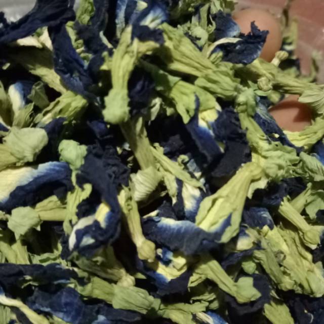 

promo termurah bunga telang kering kemasan 100gr