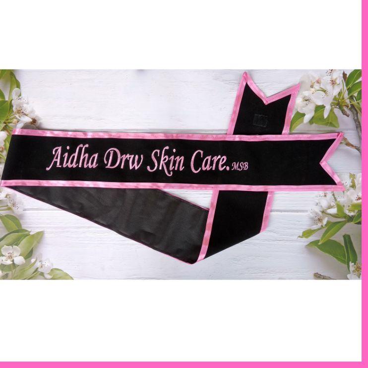 Serbuuuu.. Selempang Wisuda Bordir BLACK PINK