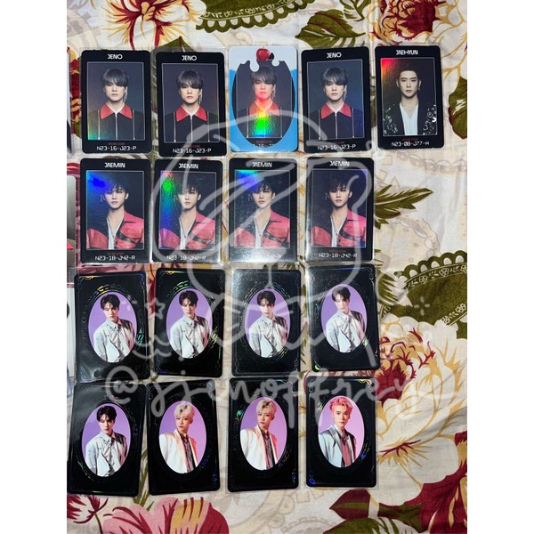 ACCESS CARD AC JENO JAEMIN JAEHYUN YEARBOOK YB JAEHYUN JENO JAEMIN