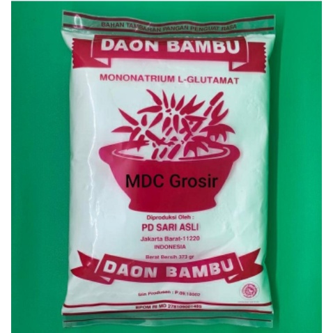 

Micin Vetsin Penyedap Rasa Cap Daon Bambu 373 Gram