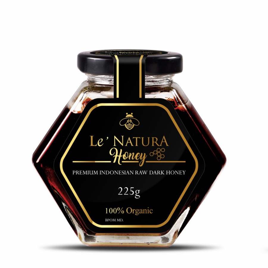 

Madu Asli Murni | Le' Natura Premium Raw Dark Honey 225g