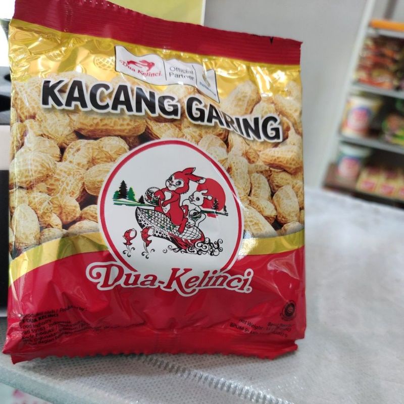 Kacang Garing Dua Kelinci 14g