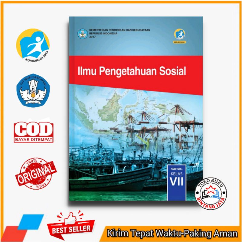 Jual Buku Siswa IPS Kelas 7 Kurikulum 2013 Edisi Revisi 2017 Indonesia ...