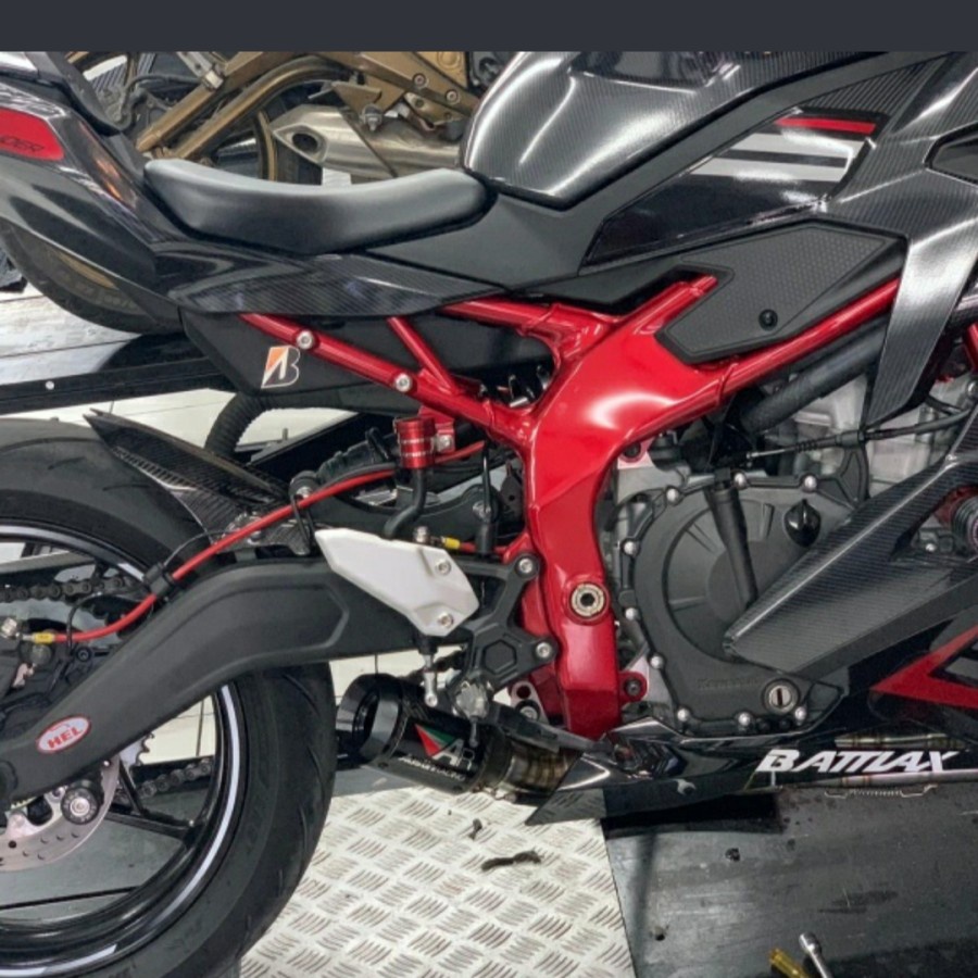Knalpot ZX25R Austin Racing Carbon IMPORT Full System