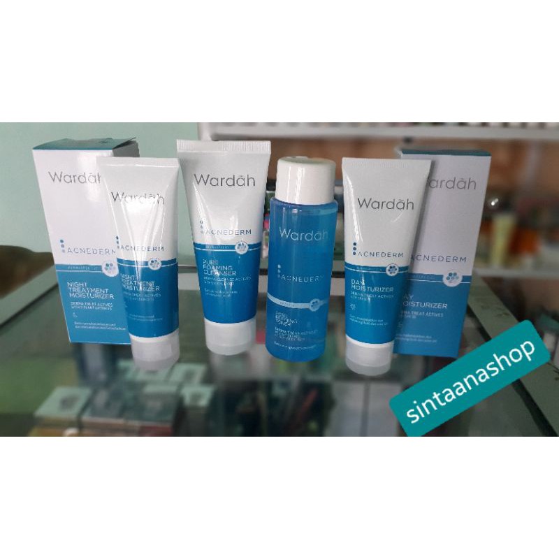 Wardah Acnederm/Paket Wardah Acnederm/Wardah Acne Series