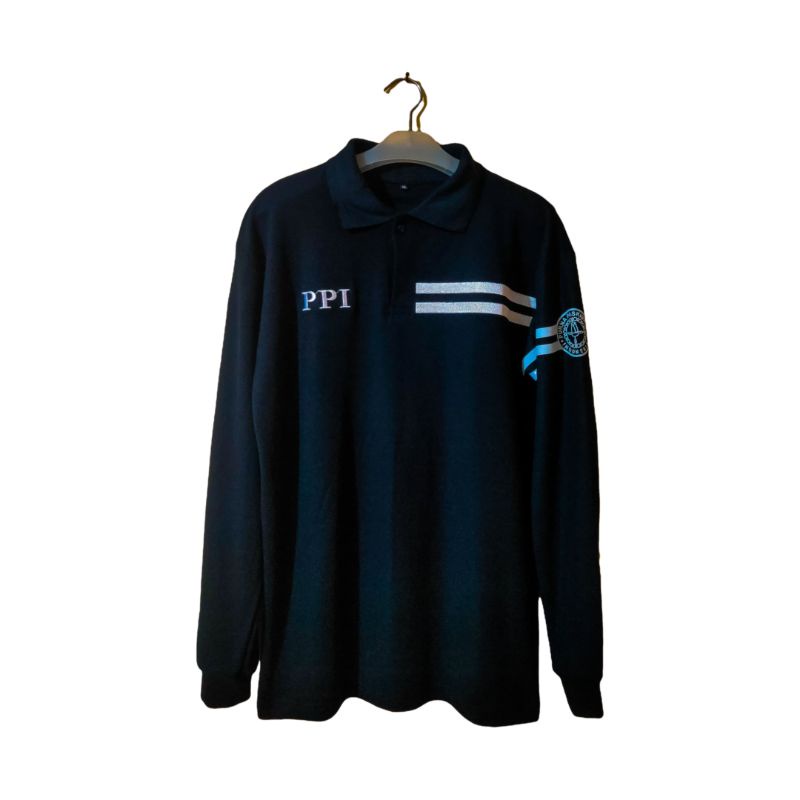 BAJU POLO PPI HITAM/ BAJU PDL PPI HITAM/ BAJU POLO PURNA PASKIBRAKA INDONESIA HITAM