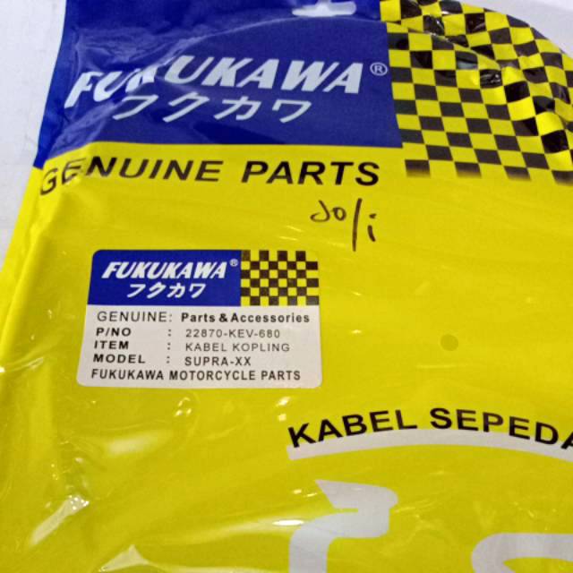 Kabel kopling Supra xx original merekfukukawa