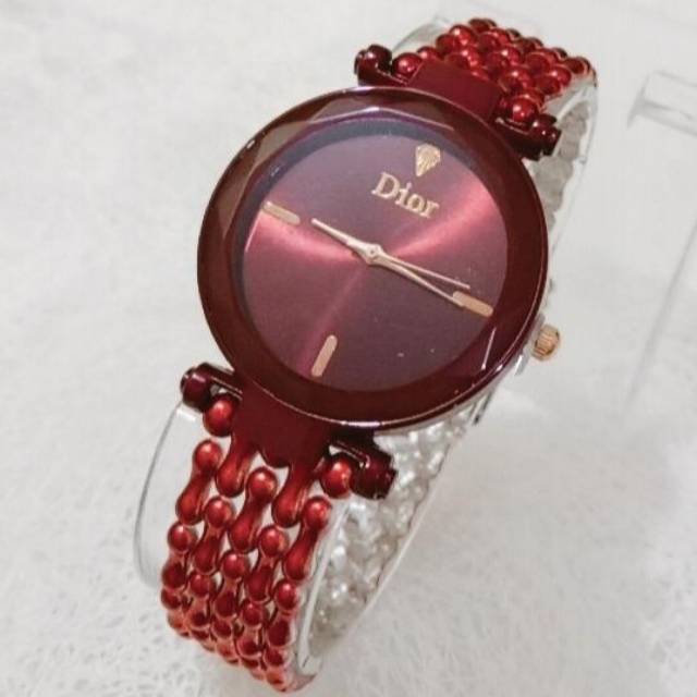 Jam Tangan Wanita Diyor Karet Strap Rubber Merica