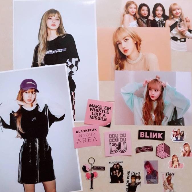 

Sale!!! Blackpink Lisa Box / Hampers Gift Box Kpop Merchandise Blackpink - Paling Diminati