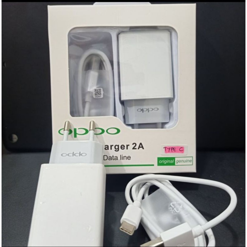 Charger Oppo Type C Charger Oppo A9 2020 A5 2020 A16