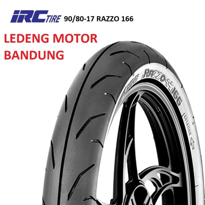IRC 90/80-17 Razzo 166 Ban Motor Balap Racing Soft Compound Ori