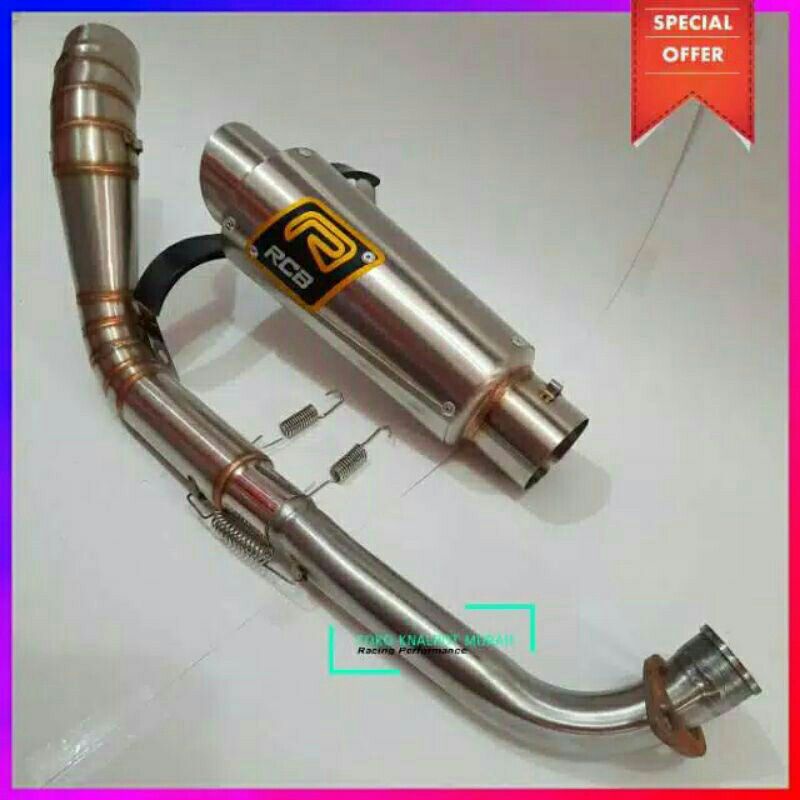 knalpot RCB khusus nmax aerox Lexi Stainless