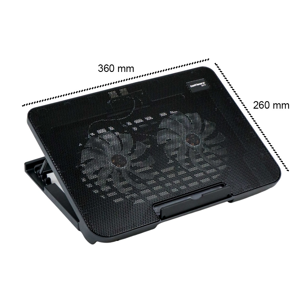 Cooling Pad Pendingin 2 Kipas Semua Merk Laptop