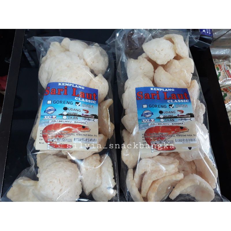 

Kemplang Oven Rasa Udang merk Sari Laut Belinyu