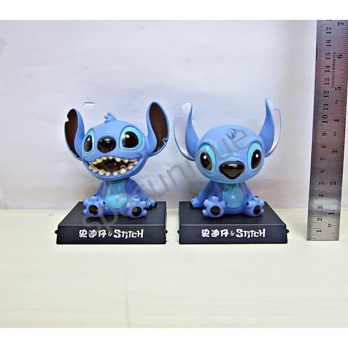 Pajangan Mobil Kepala Goyang Karakter Boneka Stitch